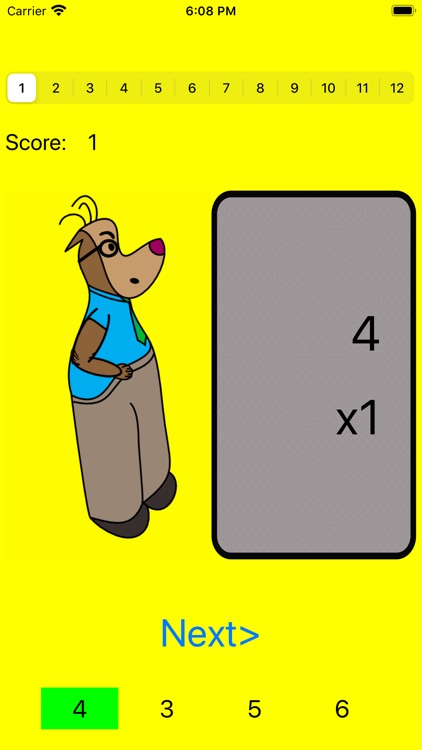 Multiplication Drills Quiz