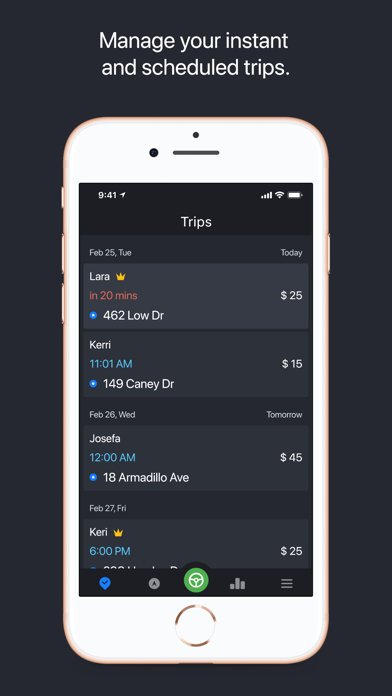 Coast.Cab driver app screenshot 3