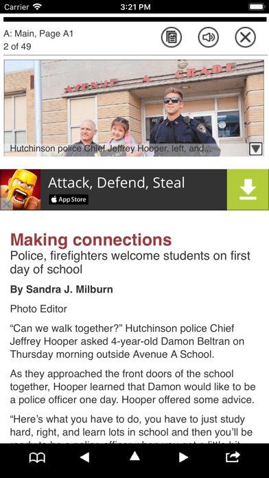 Hutchinson News eEdition screenshot 2