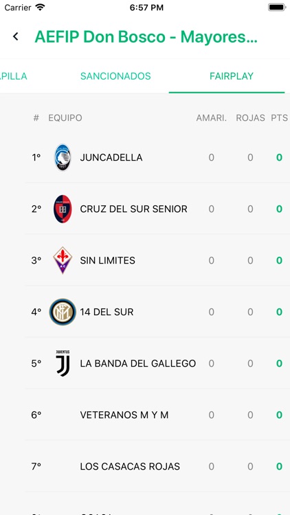 Torneo Interno Camioneros screenshot-4