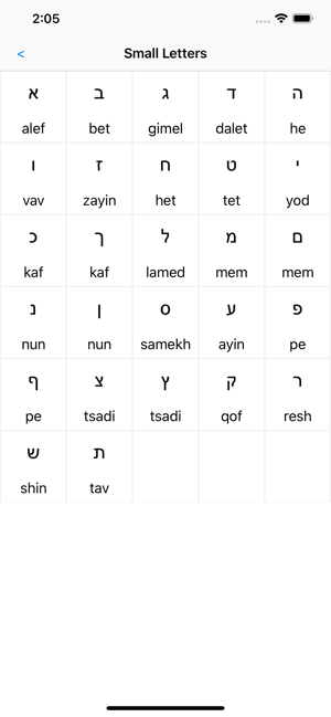 Just Learn Hebrew(圖9)-速報App