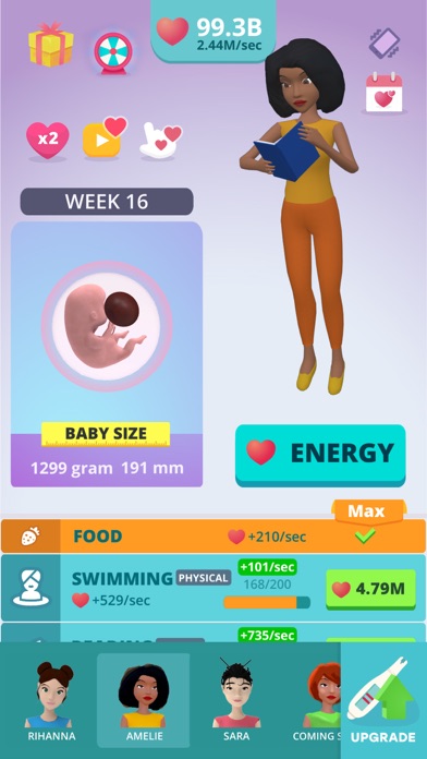 Baby & Mom Idle Life Simulator screenshot 2