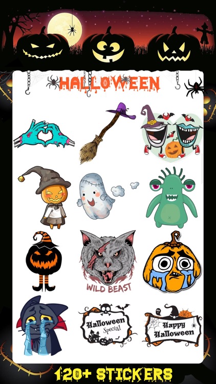 Halloween Emoji Stickers ! screenshot-4