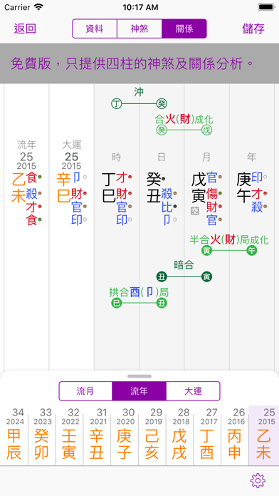 十三行八字 X screenshot1