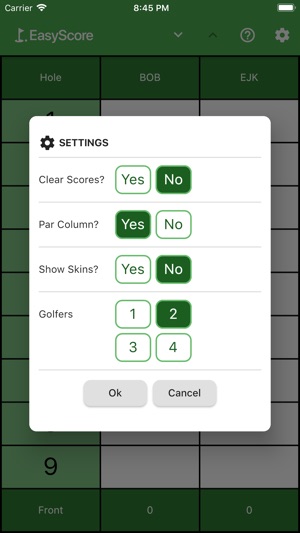 EasyScore Golf Scorecard(圖3)-速報App