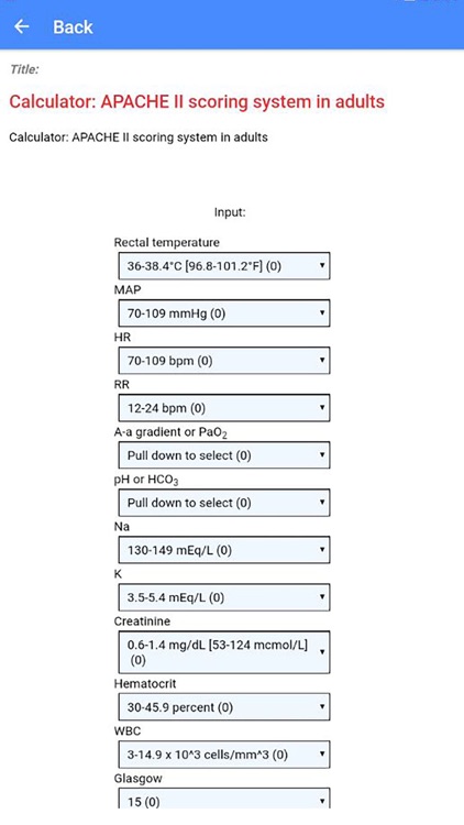 Mehrsys Medical Calculator