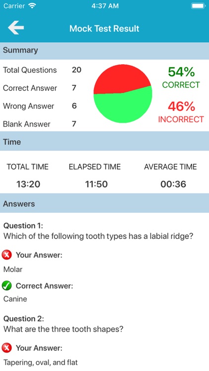 Dental Anatomy Quizzes screenshot-6