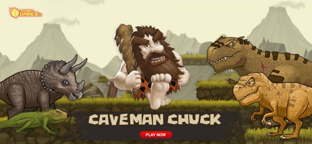 Caveman Chuck Adventure(圖1)-速報App