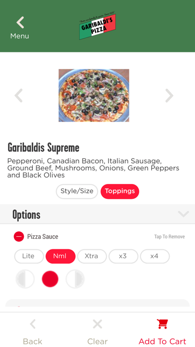 How to cancel & delete Garibaldi’s Pizza from iphone & ipad 4