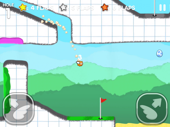 Игра Flappy Golf 2