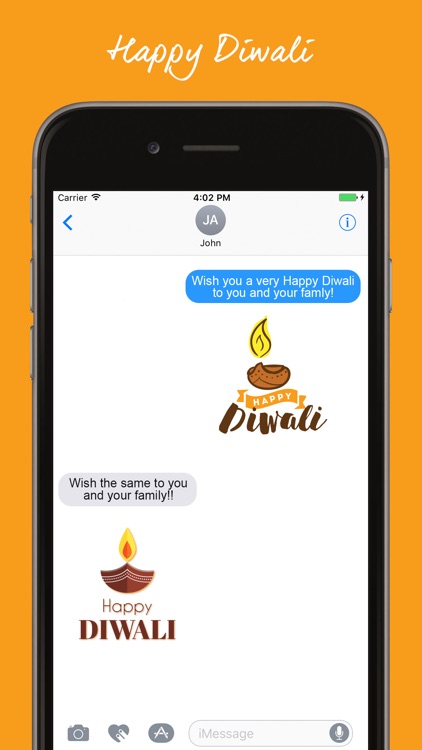 Diwali Stickers For iMessage!