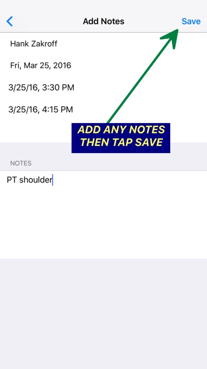 Rendezvous Appointment Book screenshot-3