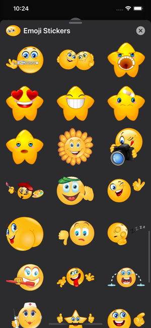 Emojis Gold & Stickers(圖9)-速報App