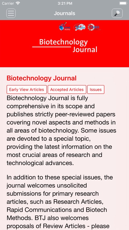 Biotechnology Journal