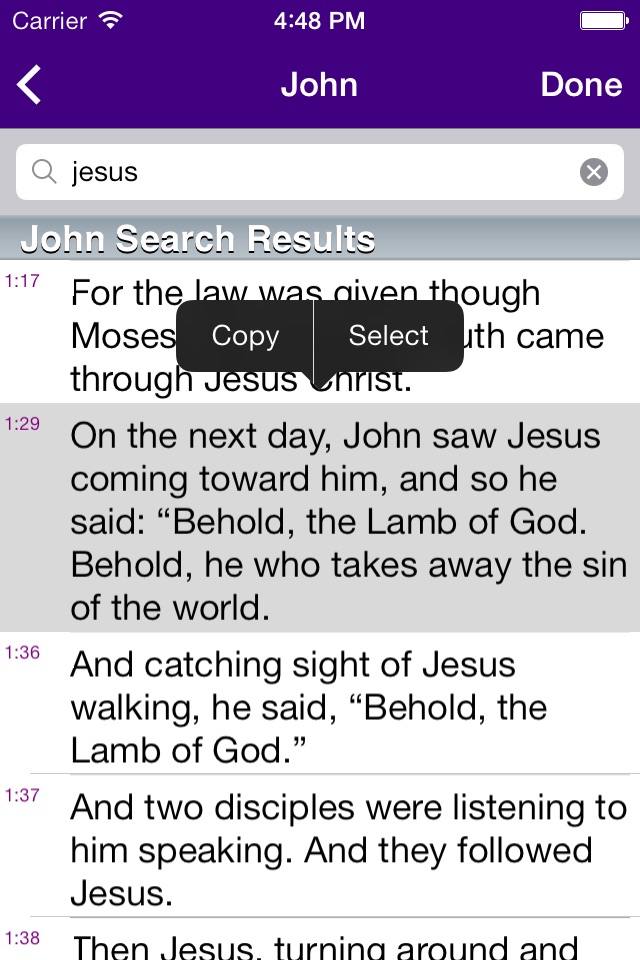 Bible for Catholics screenshot 4