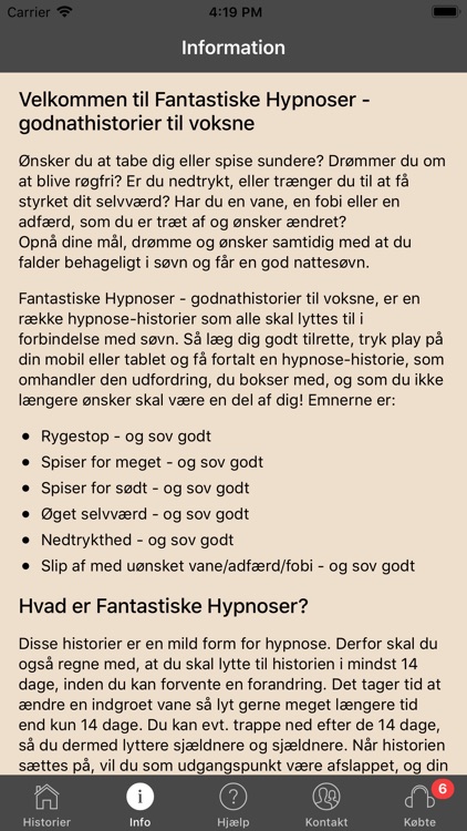 Fantastiske Hypnoser