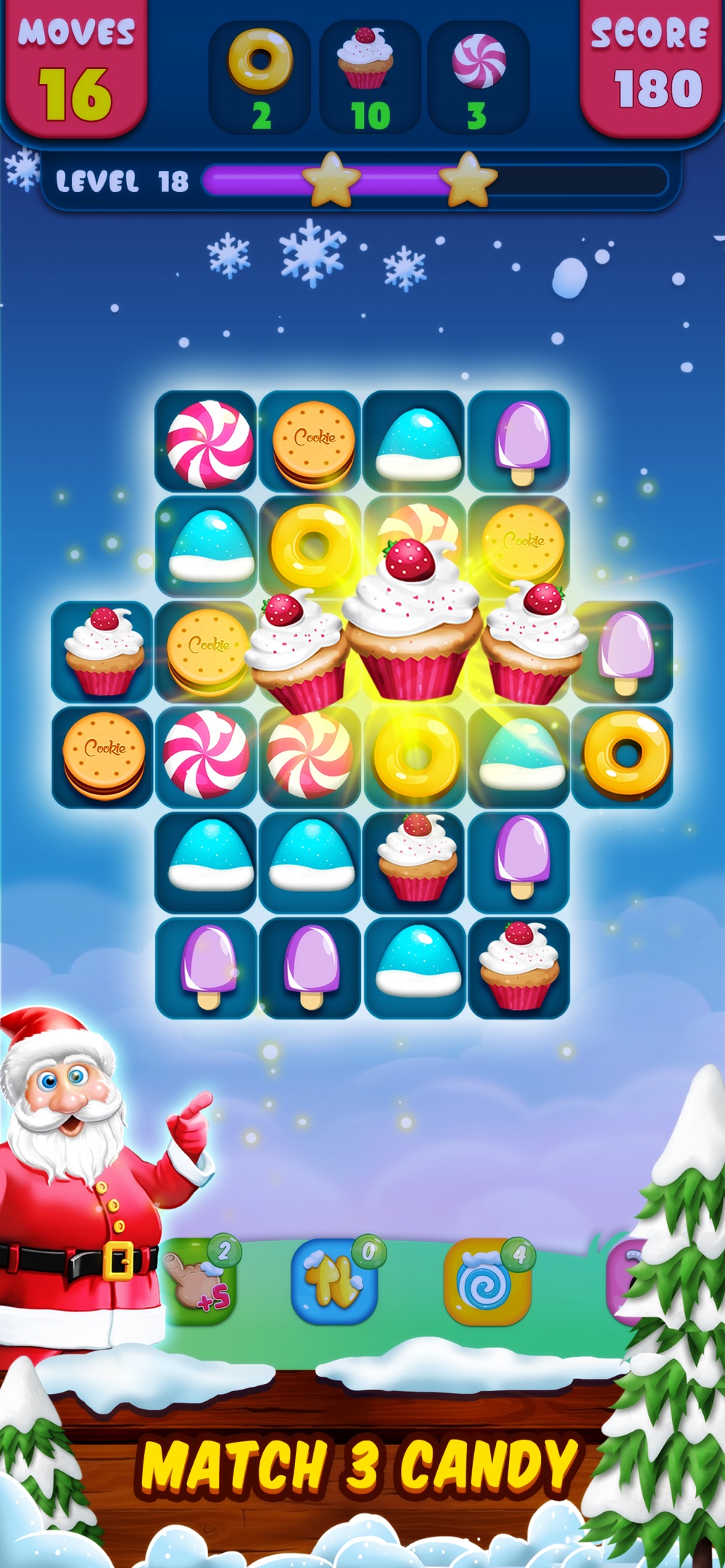 Candy World – Christmas Games