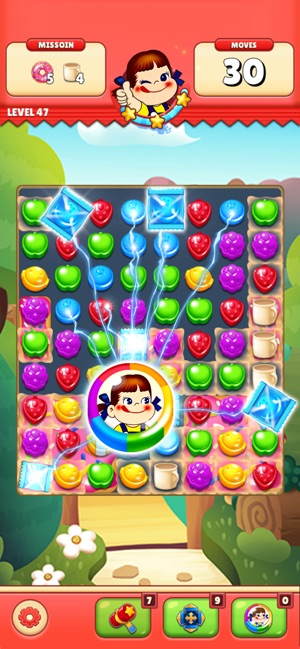 ミルキーマッチ ペコちゃんパズルゲーム をapp Storeで