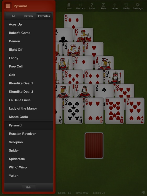Solitaire Pro – 160 Card Games screenshot-1
