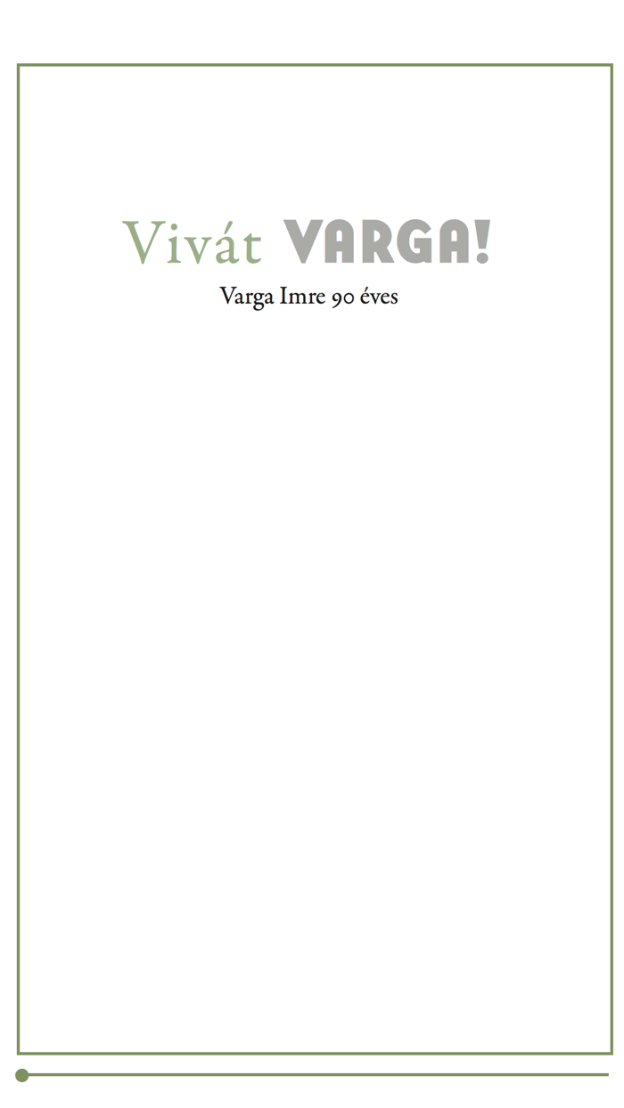 Vivát VARGA