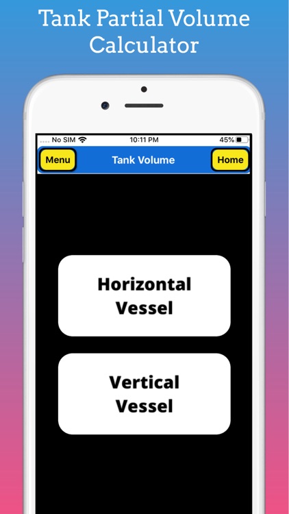 Tank Partial Volume Calculator screenshot-0