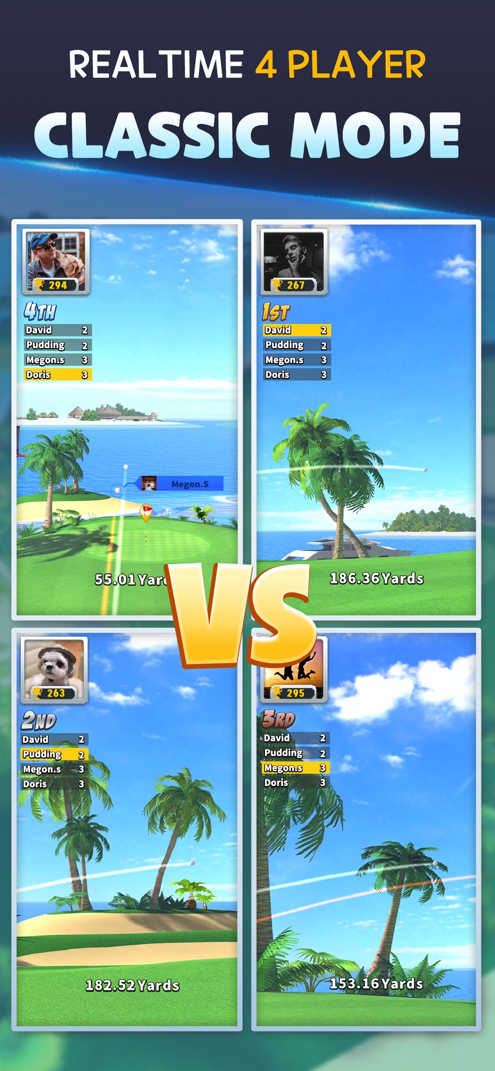 Extreme Golf – 4 Player Battle