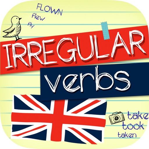 english irregular verbs app