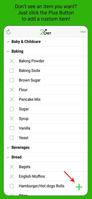 2Get - Grocery List(圖2)-速報App