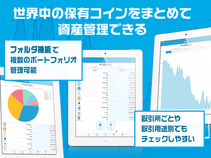 Cryptofolio（クリプトフォリオ）仮想通貨管理アプリ