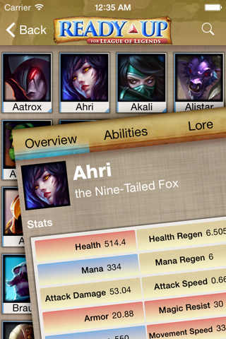 Ready Up for League of Legends - náhled
