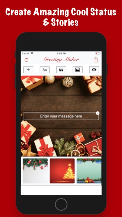 Greeting Maker-Holiday Invite