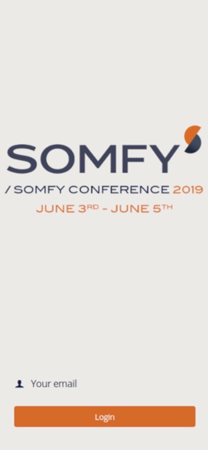 Somfy Conference 2019