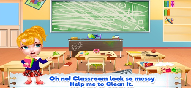 School Clean - Cleaning Games(圖2)-速報App