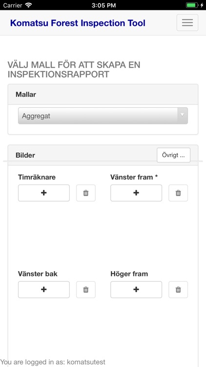 KF Inspektion Tool