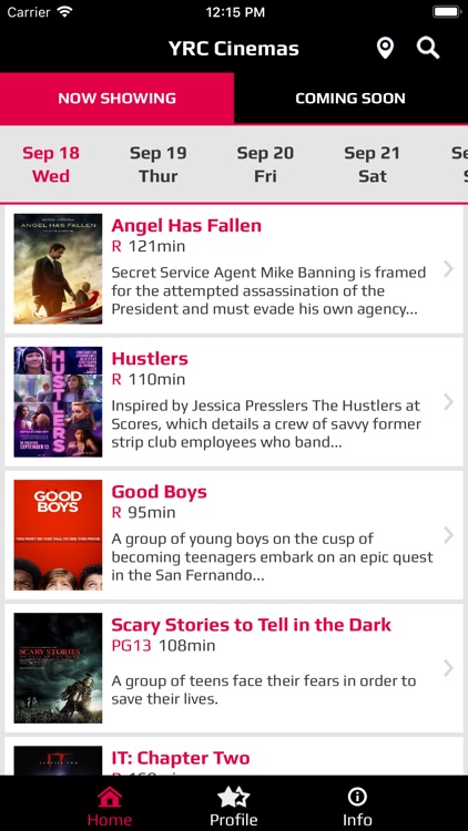 YRC Cinemas