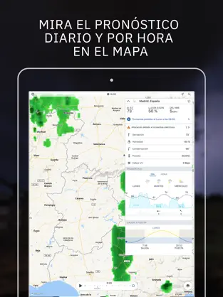 Capture 1 Storm Radar: mapa del tiempo iphone