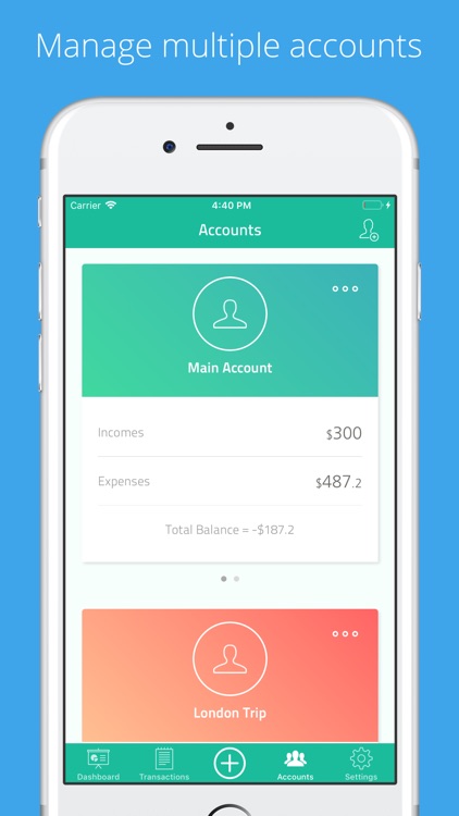 Moneyboard: Budget money spent screenshot-4
