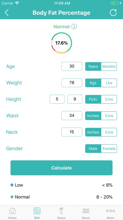 Calorie Counter - Daily Steps screenshot-5
