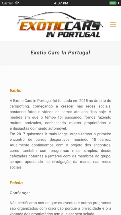 Exotic Cars In Portugal