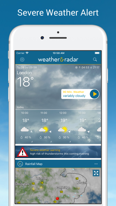 Weather & Radar Pro Screenshot 2