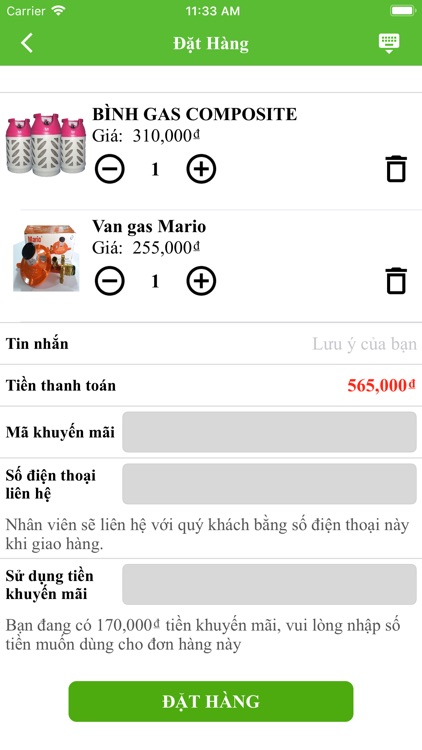 GAS BA MIỀN screenshot-6