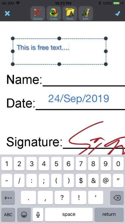 JustSign - eSign documents screenshot-4