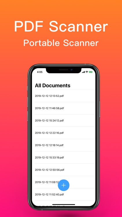 Scanner Apps-Scan PDF Document