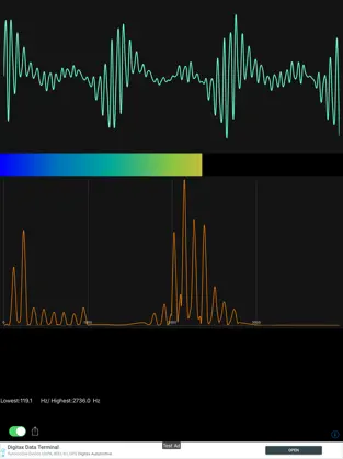 Screenshot 3 Sound Oscilloscope iphone