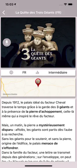Game screenshot Quête des 3 géants apk