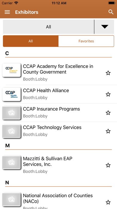 CCAP Events screenshot 4