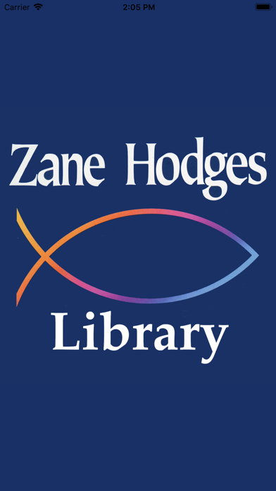 How to cancel & delete Zane Hodges Library from iphone & ipad 1