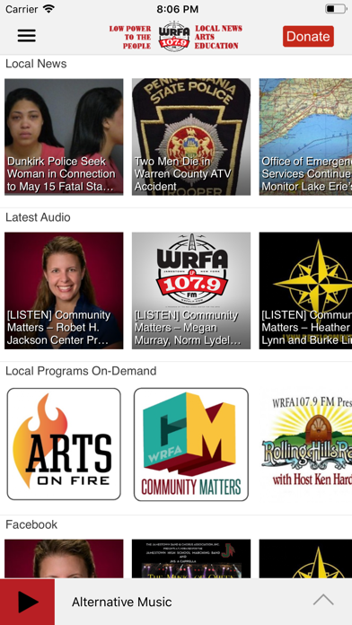 WRFA Public Radio App screenshot 2