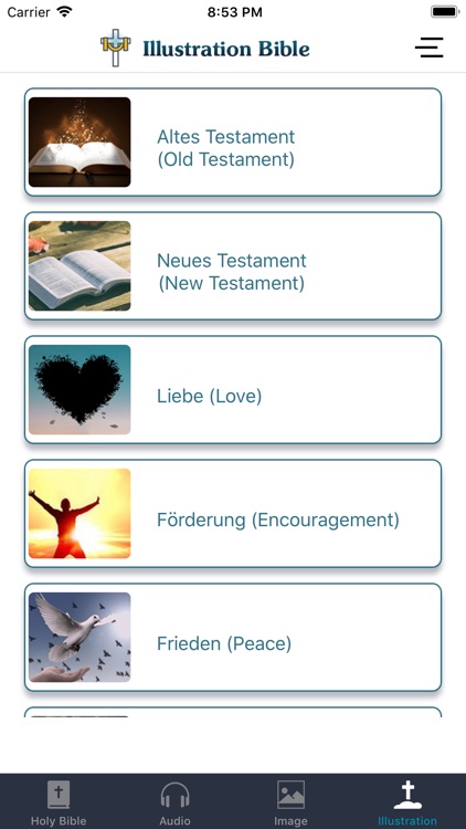 Die Bibel Deutsch mit Audio