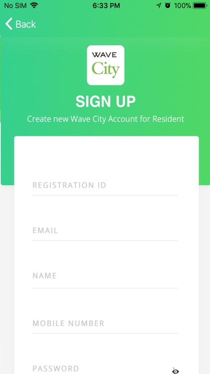 Wave City Resident App